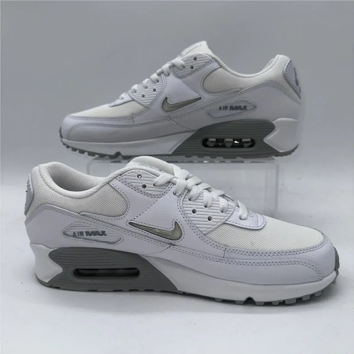 Nike shoes - Nike Air Max 90 Jewel - FN8005-100 - White / Light Smoke Grey / Photon Dust (UPC: 196609227501) 0