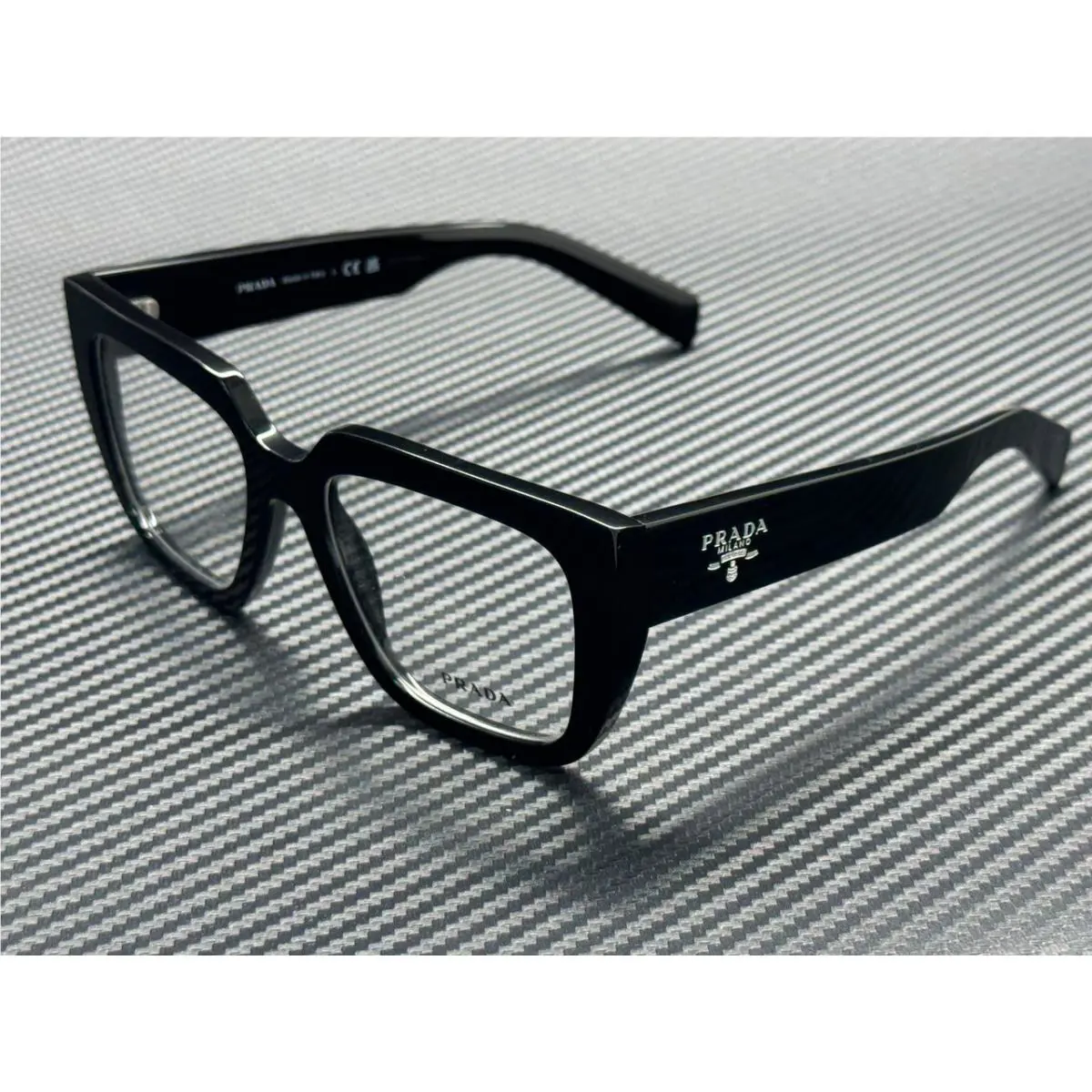 Prada PR A03V 16K1O1 Black Women`s 52 mm Eyeglasses