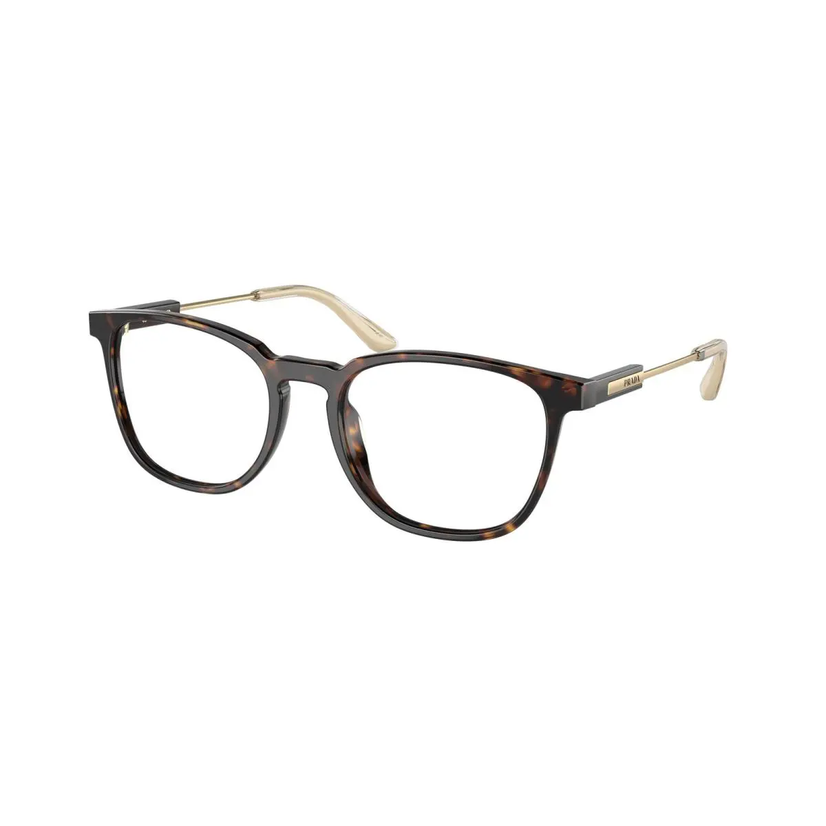 Prada 19ZV Eyeglasses 11J1O1 Brown