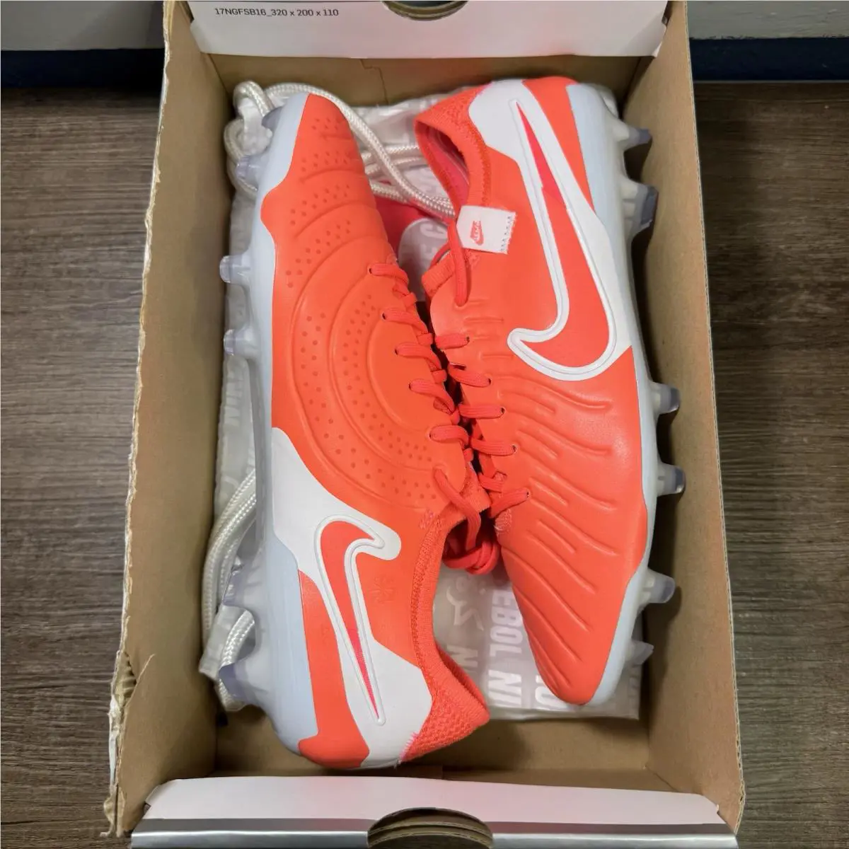 Nike shoes - Nike Tiempo Legend 10 Elite FG - DV4328-800 - Orange 1