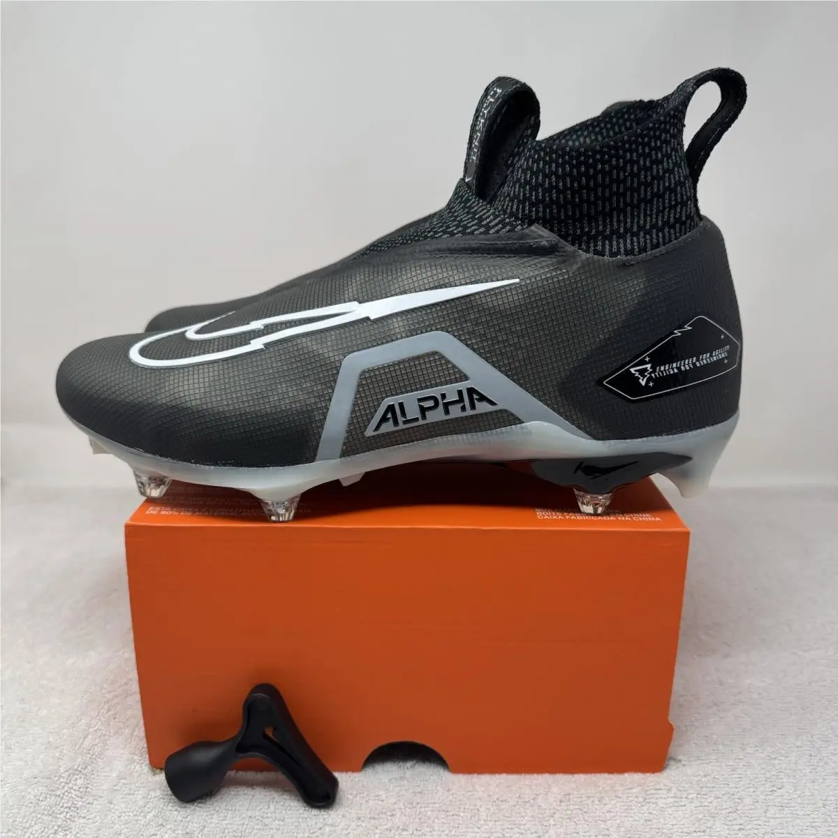 Nike shoes - Nike Alpha Menace Elite 3 - DR5659-001 - Black (UPC: 0195870979140) 1