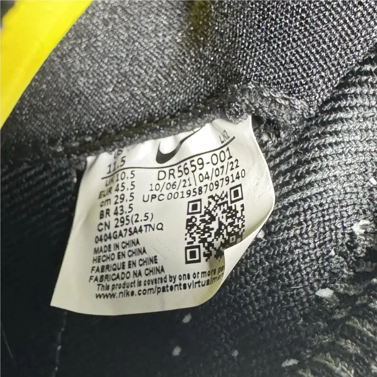 Nike shoes - Nike Alpha Menace Elite 3 - DR5659-001 - Black (UPC: 0195870979140) 6