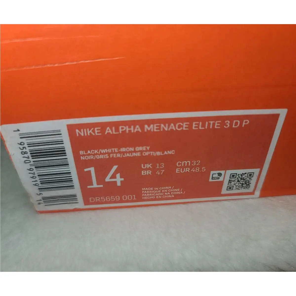 Nike shoes - Nike Alpha Menace Elite 3 - DR5659-001 - Black 5