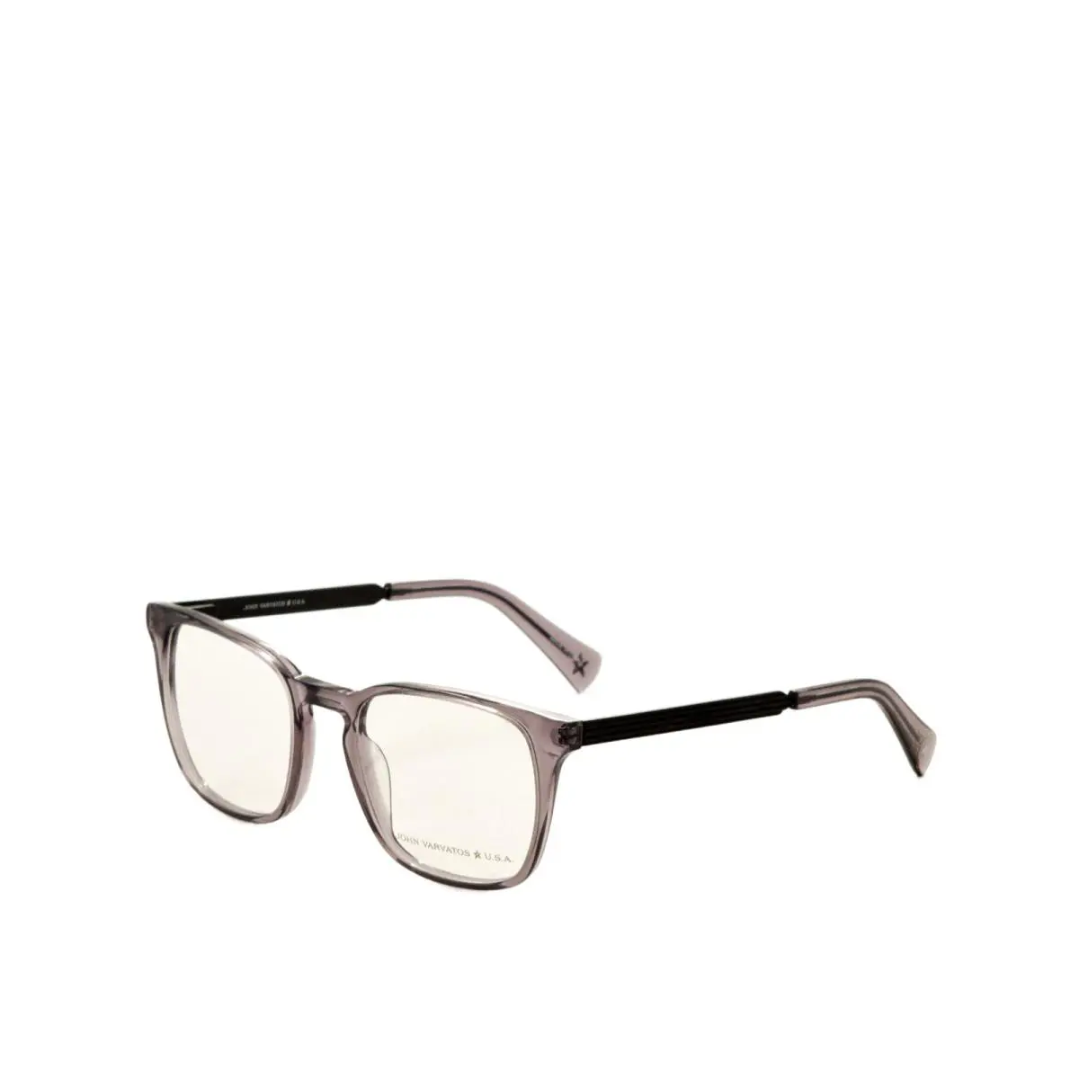 Men`s 53mm Crystal Grey Opticals VJVC012516A7W by John Varvatos
