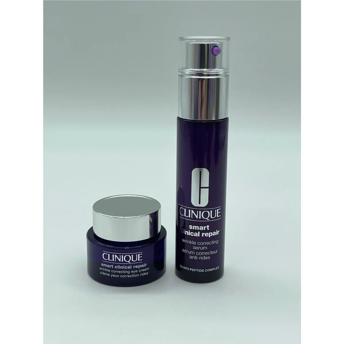 Clinique De-aging Duo Smart Clinical Repair Wrinkle Correcting Serum Eye Cream