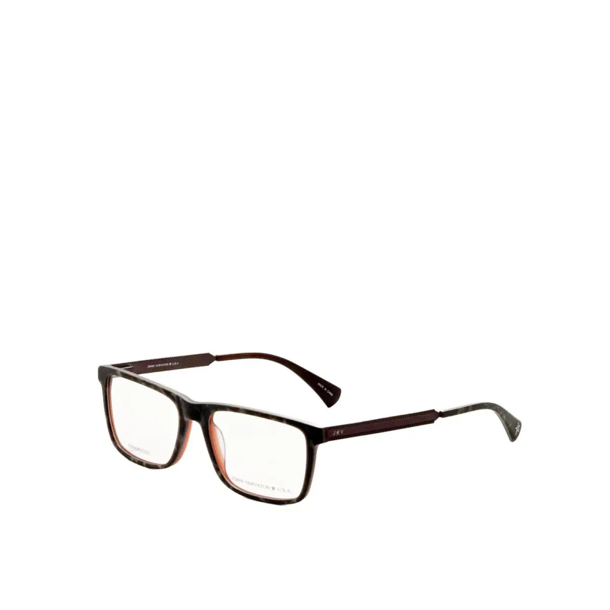 John Varvatos Women`s 55mm Grey Tortoise Opticals VJVC01355096N