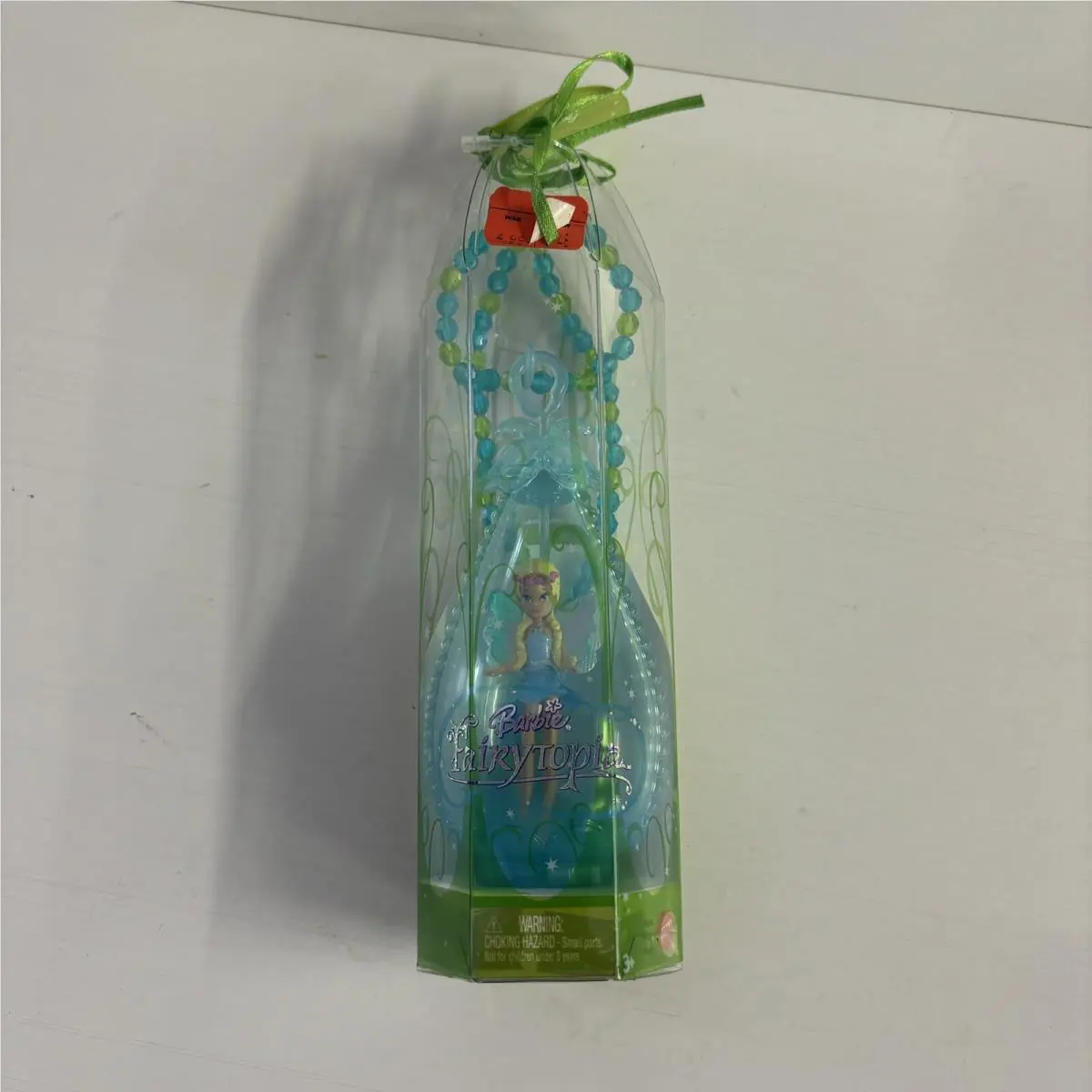 Mattel Barbie 2004 Fairytopia Fairy Necklace Mini Doll Blue