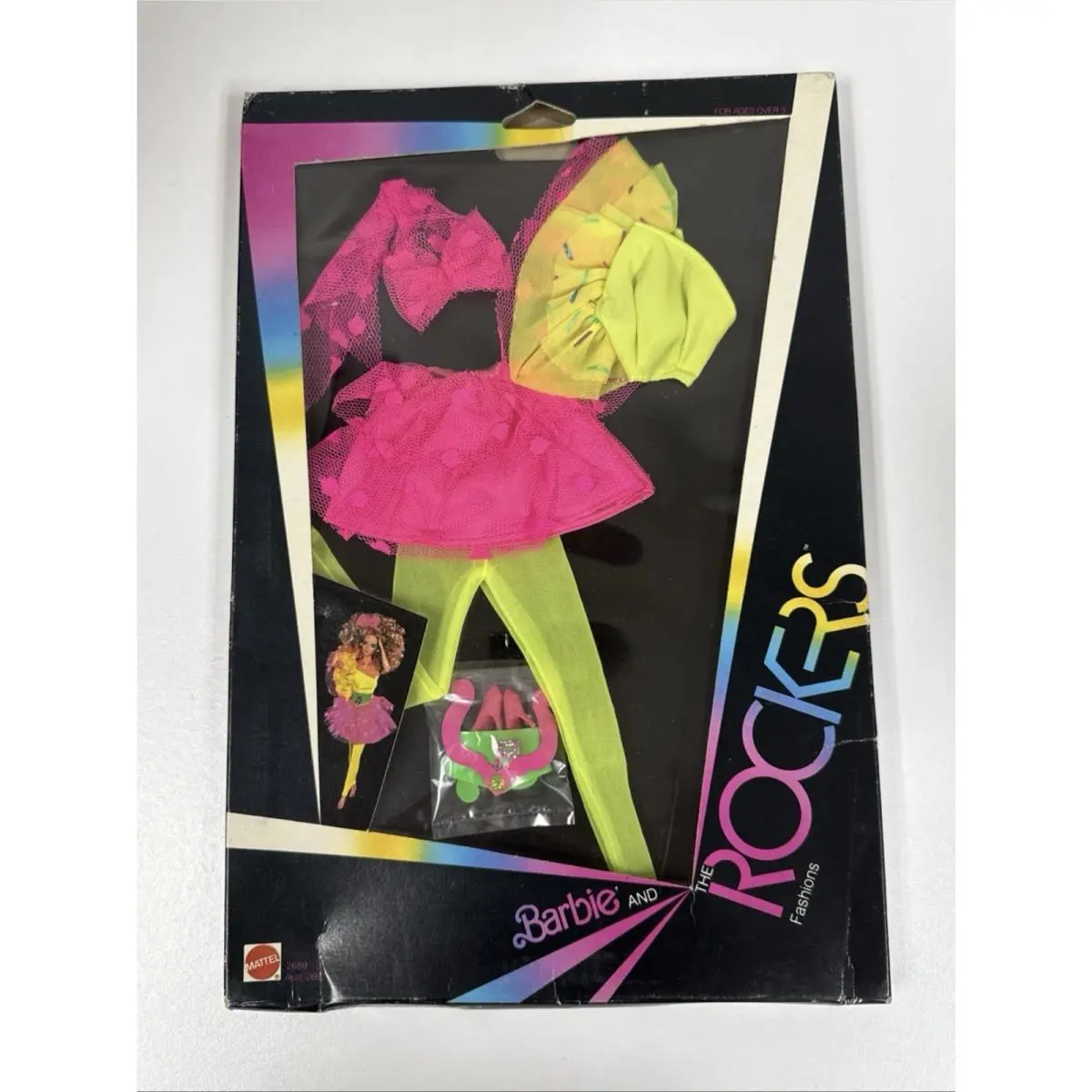 1985 Mattel Barbie and The Rockers Fashions 2689