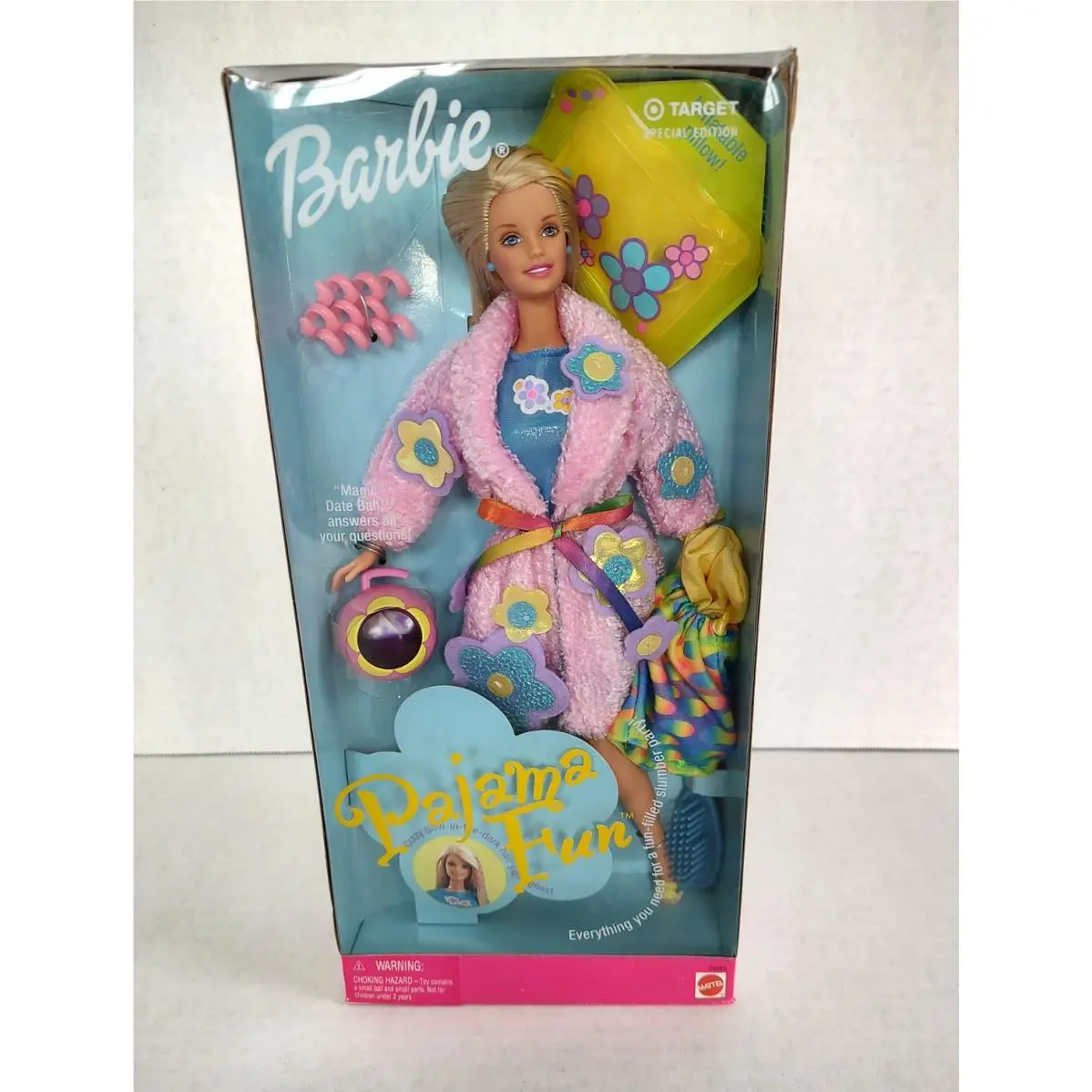 Vintage 1999 Pajama Fun Barbie Target Special Edition 26883 Nrfb Mattel
