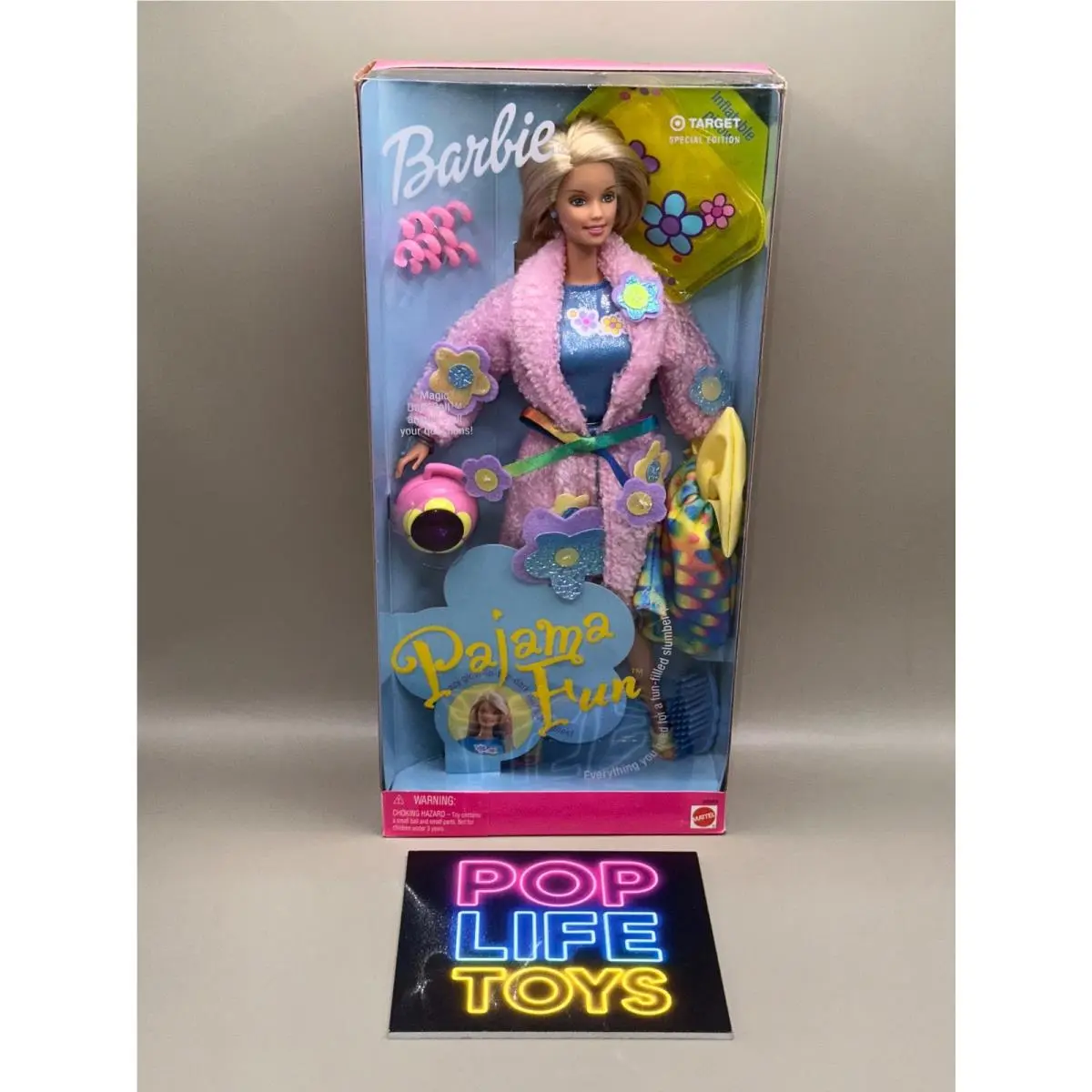 Vintage 1999 Mattel “pajama Fun Barbie” 26883 Nrfb