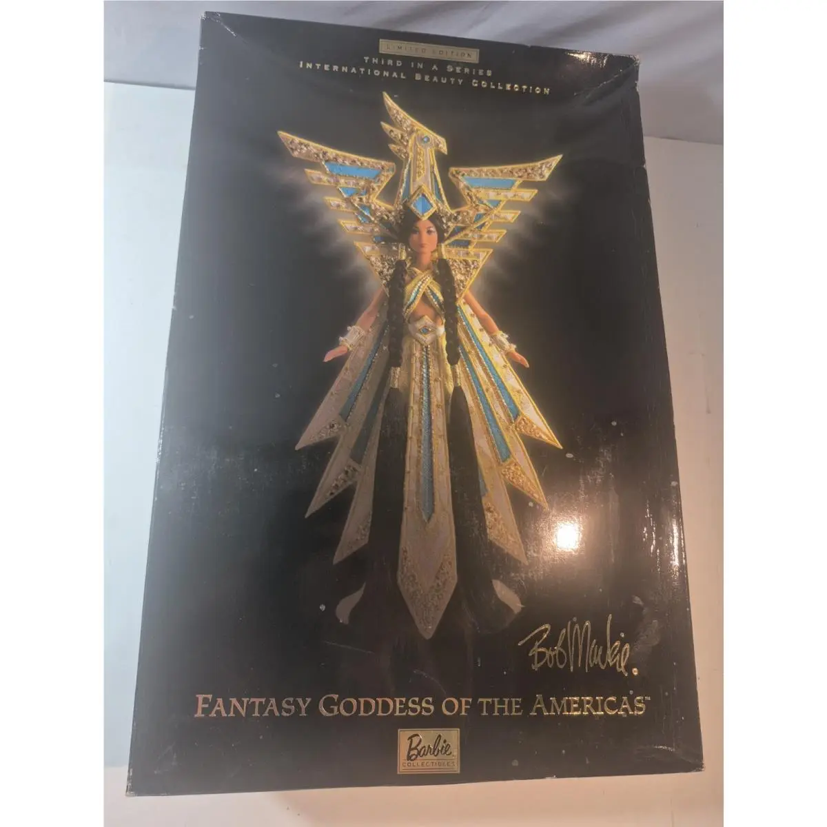 Mint 2000 Vintage Bob Mackie LE Barbie Fantasy Goddess of The Americas 25859