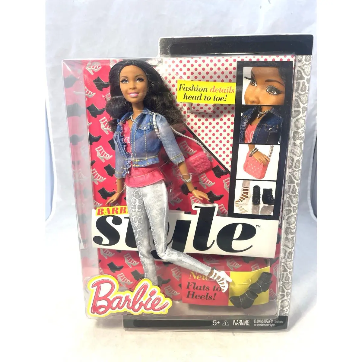 Barbie Style Flats to Heels Nikki Rooted Eyelashes AA Mattel 2014 CFM55 Nrfb