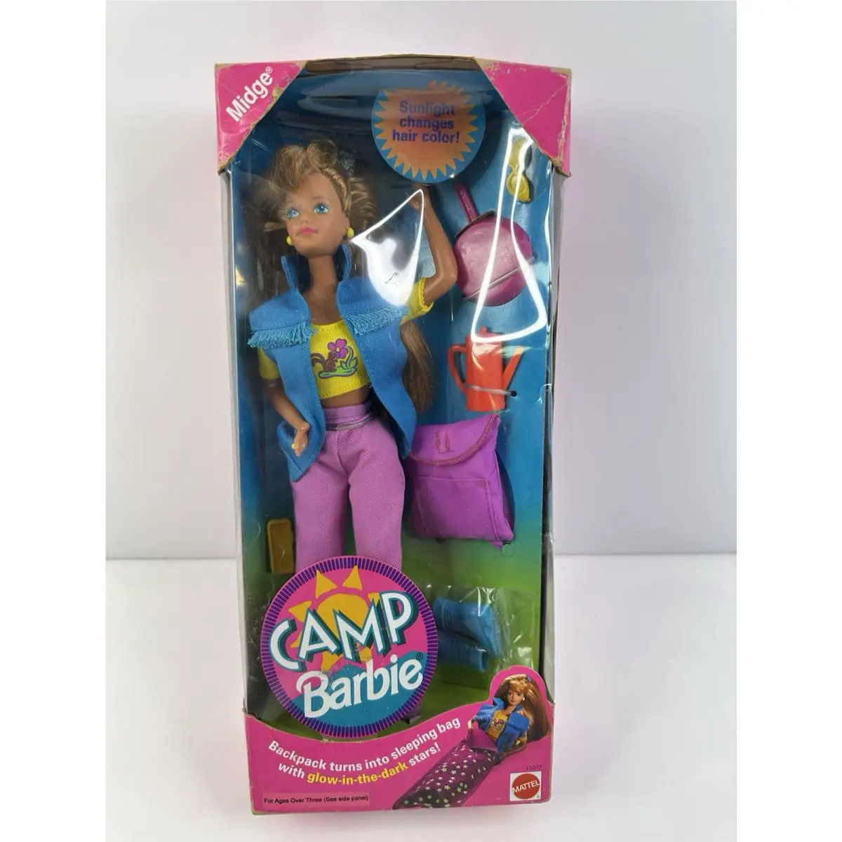 Vintage 1993 Barbie Camp Midge Doll 11077 Htf