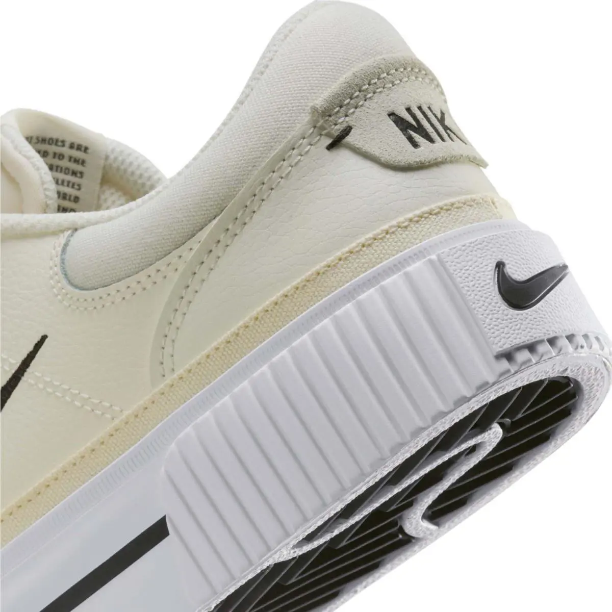Nike shoes - Nike Court Legacy - Court Legacy - FV5526-101 - Pale Ivory / Black (UPC: 197593666871) 6