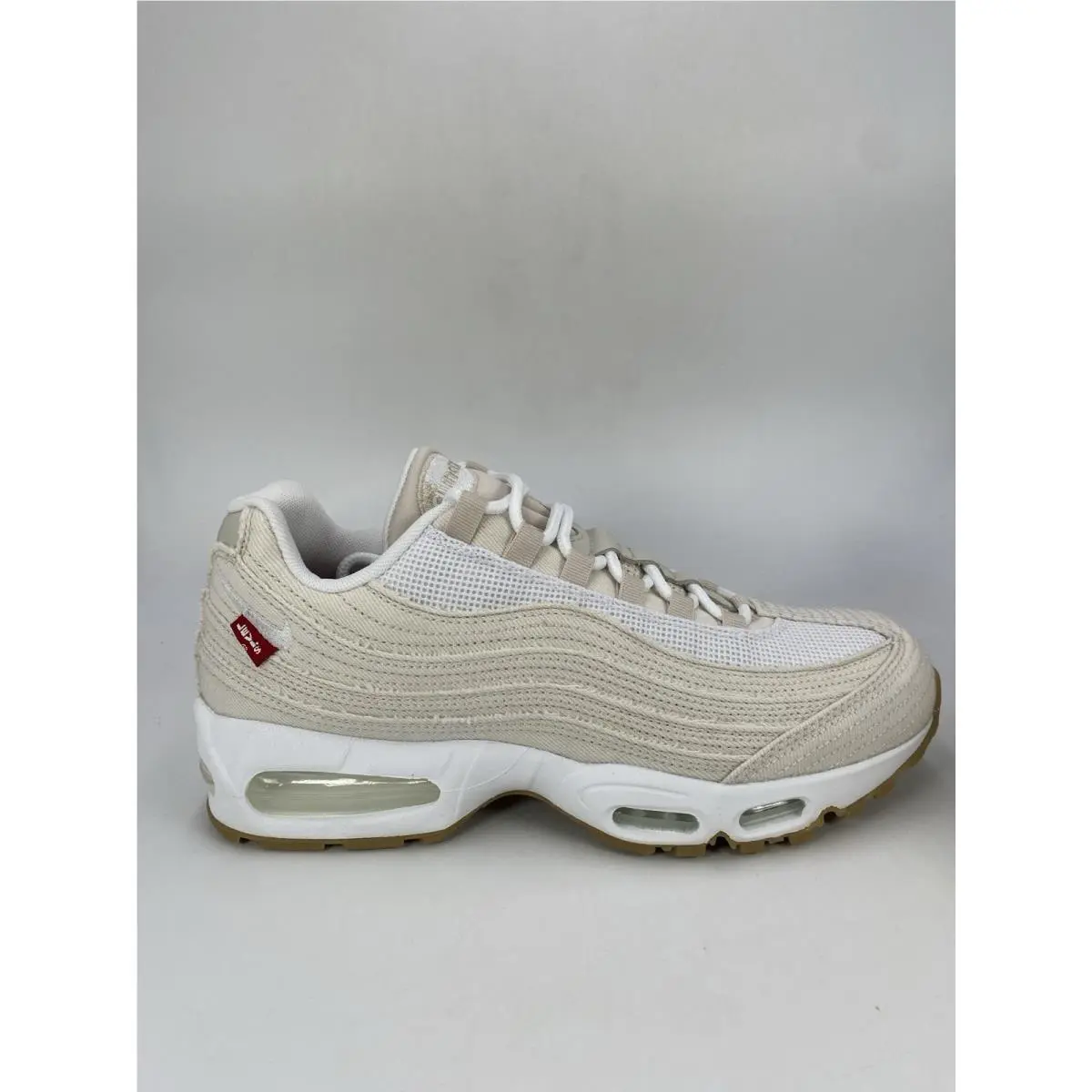 Nike shoes - Nike Air Max 95 - Air Max - HM4743 100 - LT Orewood Brn/White Gym Red (UPC: 197862838152) 0