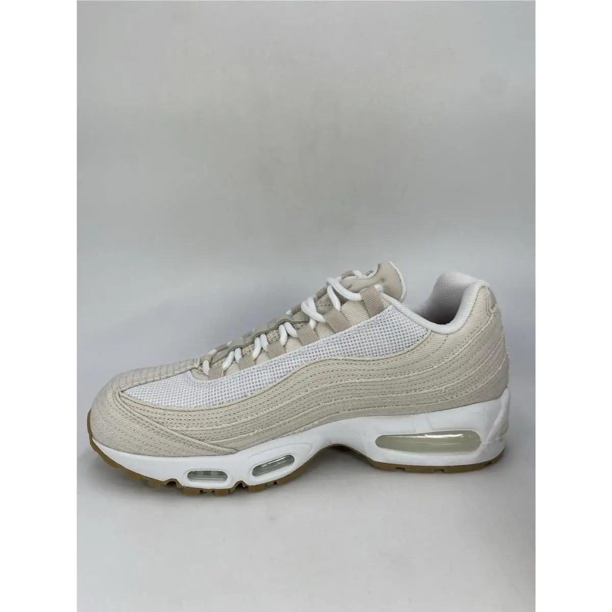 Nike shoes - Nike Air Max 95 - Air Max - HM4743 100 - LT Orewood Brn/White Gym Red (UPC: 197862838152) 1