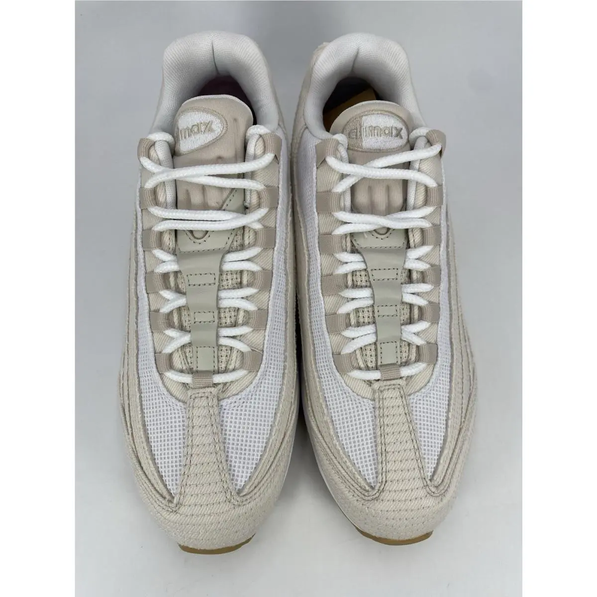 Nike shoes - Nike Air Max 95 - Air Max - HM4743 100 - LT Orewood Brn/White Gym Red (UPC: 197862838152) 4