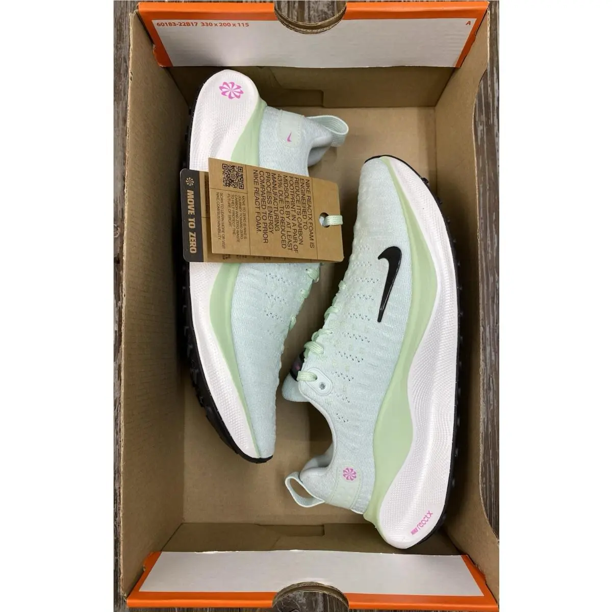 Nike shoes - Nike ReactX Infinity Run 4 - DR2670-303 - Green (UPC: 197593748775) 0