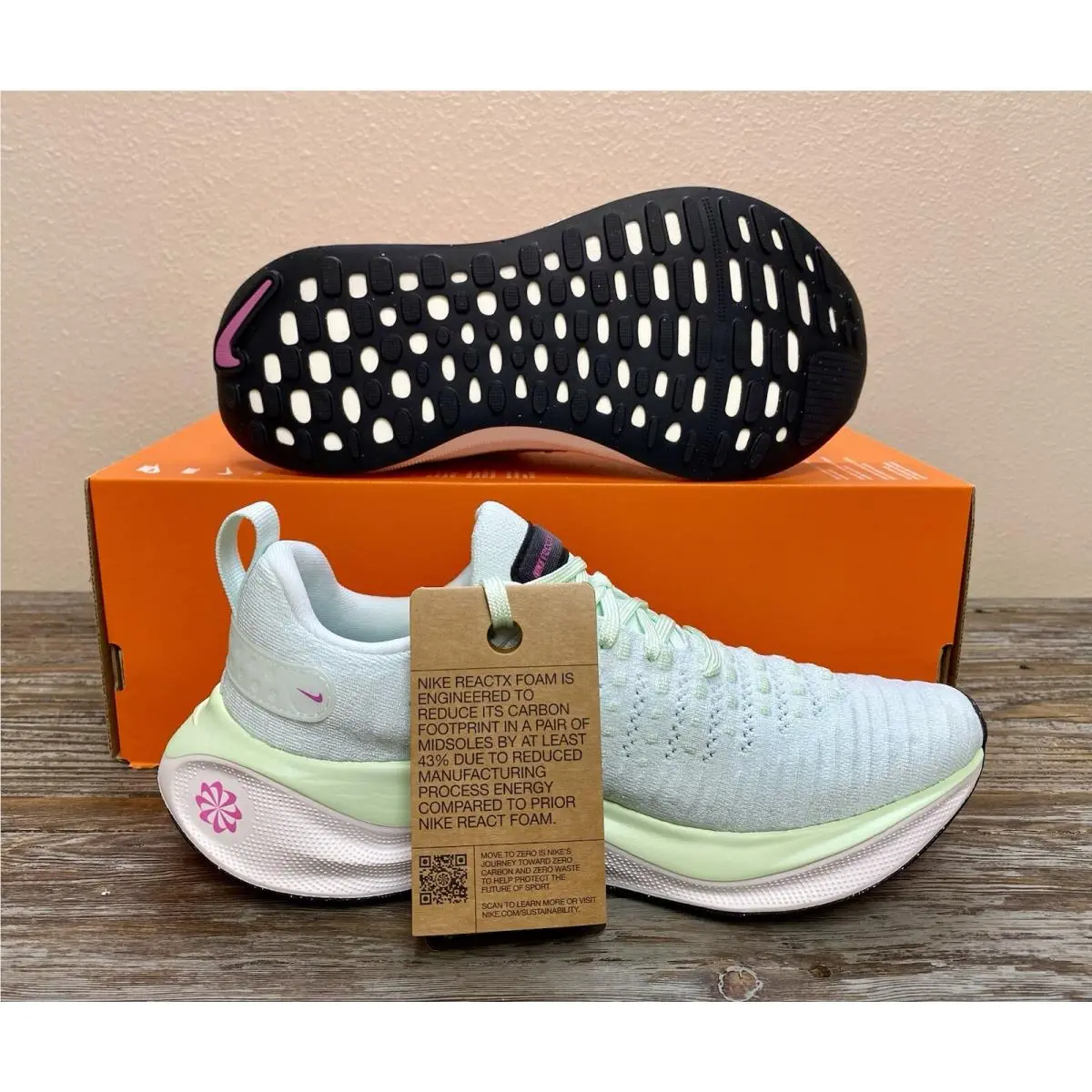 Nike shoes - Nike ReactX Infinity Run 4 - DR2670-303 - Green (UPC: 197593748775) 3