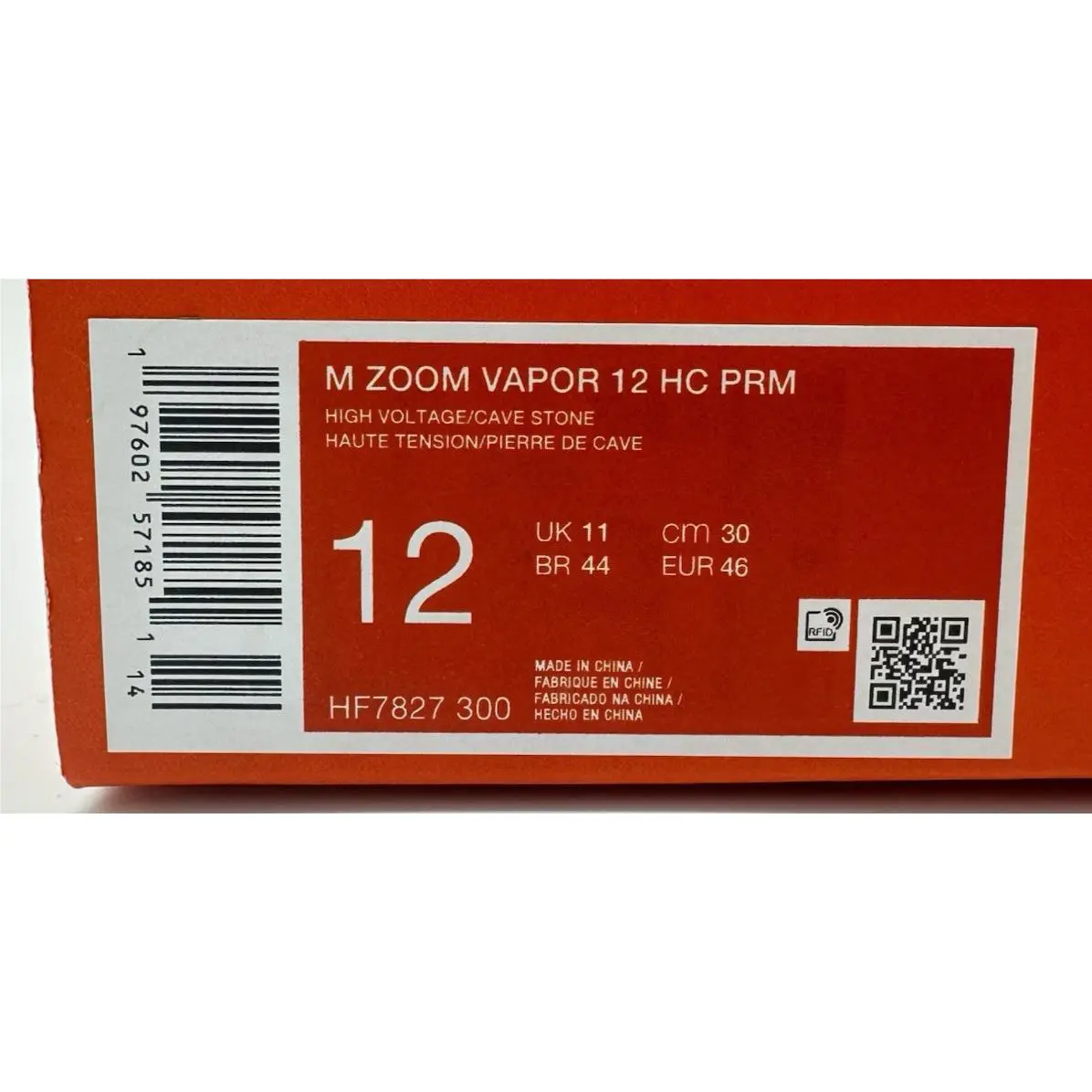 Nike shoes - Nike Zoom Vapor 12 HC - DD1579-107 - Volt (UPC: 197602571851) 9
