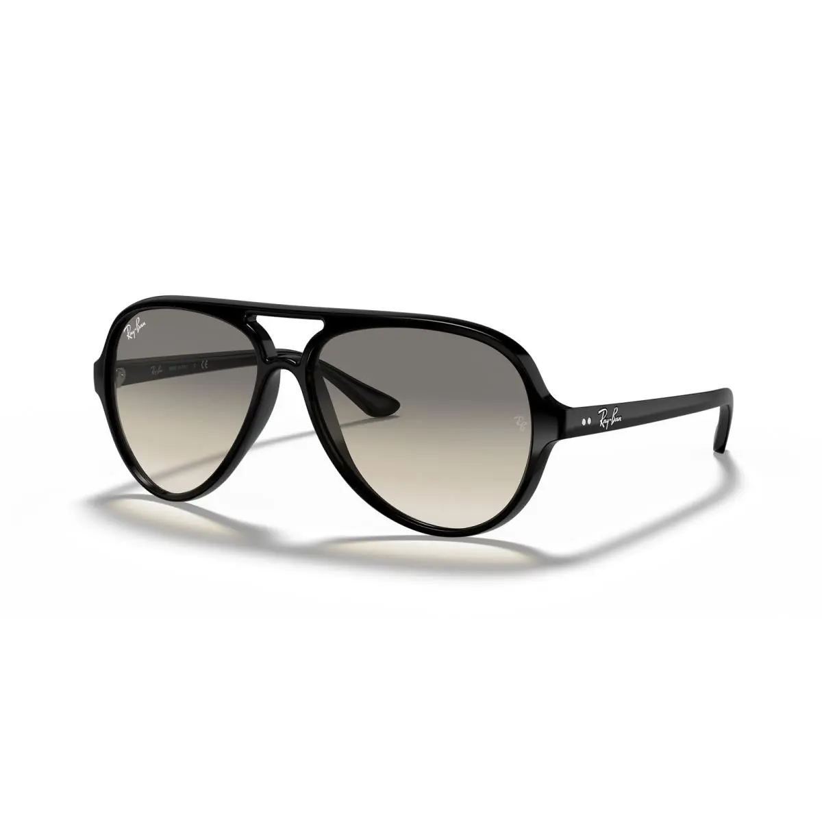 Ray-ban Cats 5000 Classic Polished Black/light Grey Gradient 59 mm Sunglasses
