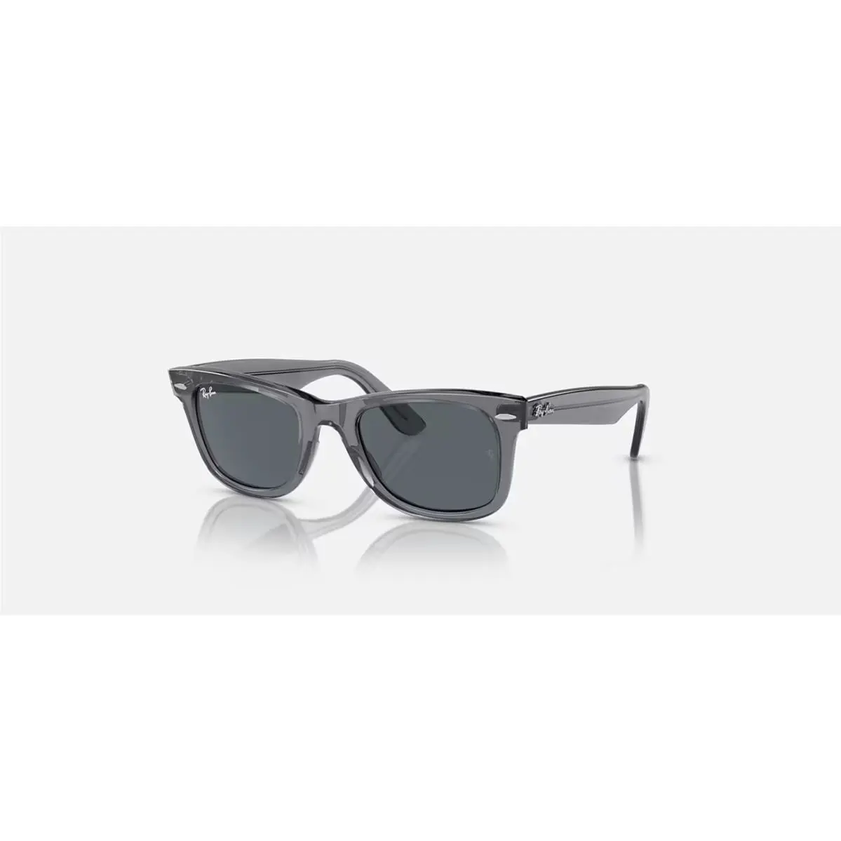 Ray-ban Wayfarer Transparent Gray/blue 50mm Sunglasses RB2140 6773R5 50