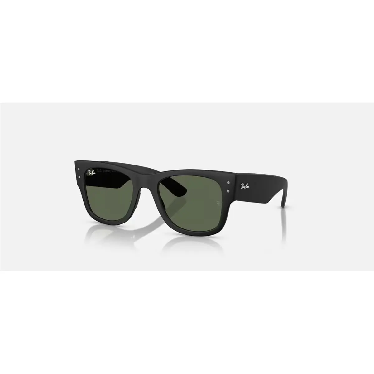 Ray-ban Mega Wayfarer Liteforce Sand Black/dark Green 50 mm Sunglasses RB4840S