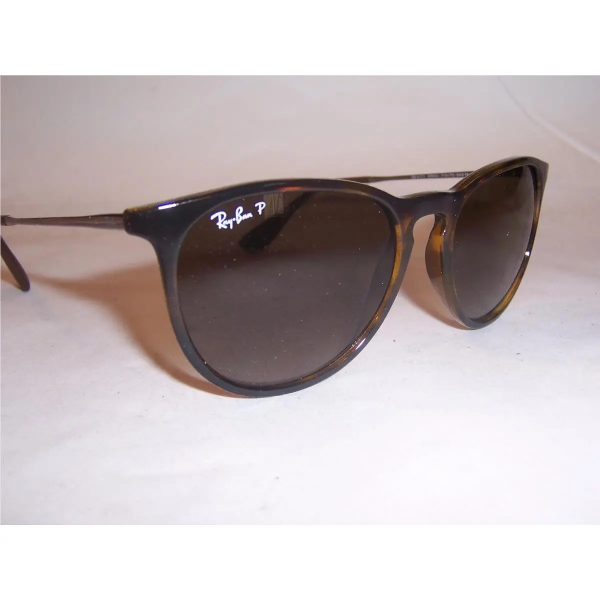 Rayban Sunglasses 4171 Rubber 710/T5 Havana/brown Polarized 54mm