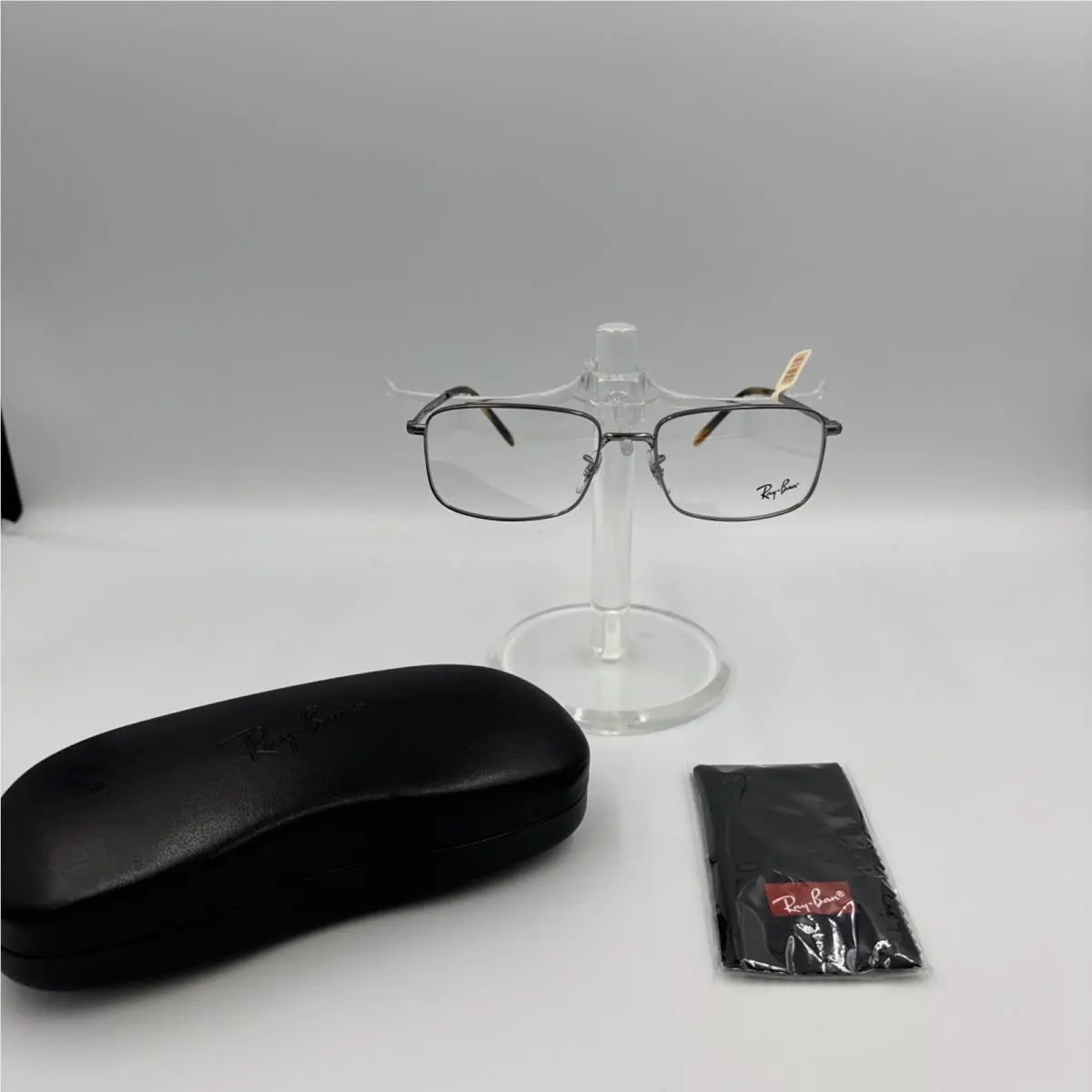 Ray Ban Eyeglasses RX3717V 2502-57 Polished Gunmetal Frame