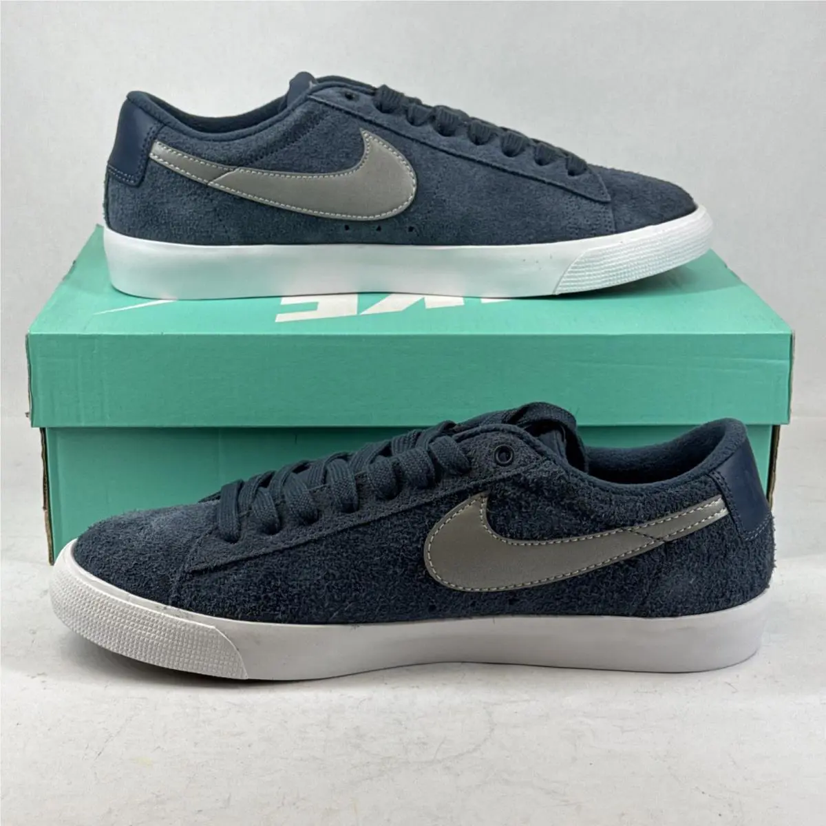 Nike shoes - 704939-406 - 704939-406 - Blue, Manufacturer: SQUADRON BLUE/ METALLIC SILVER-LITE CRIMSON 8
