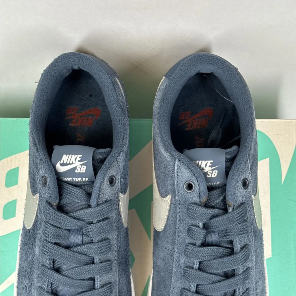 Nike shoes - 704939-406 - 704939-406 - Blue, Manufacturer: SQUADRON BLUE/ METALLIC SILVER-LITE CRIMSON 6