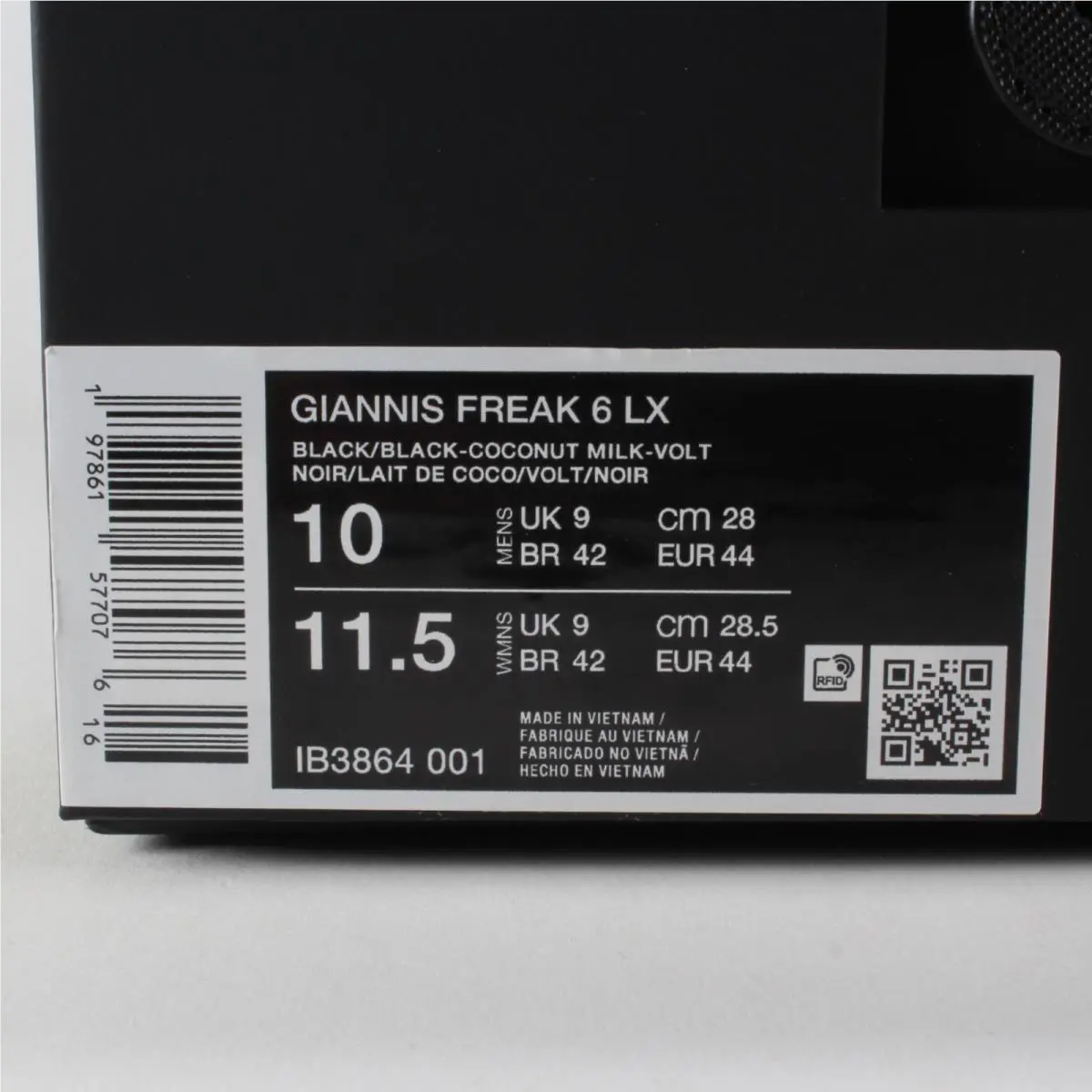 Nike shoes - Nike Giannis 6 - Giannis - IB3864-001 - Black 2