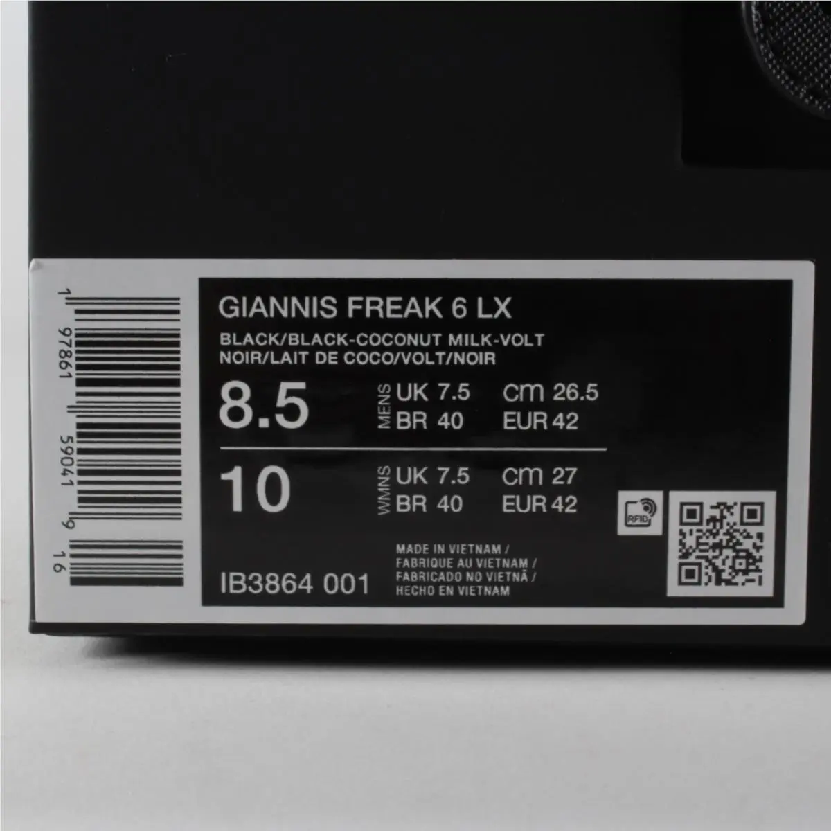 Nike shoes - Nike Giannis 6 - Giannis - IB3864-001 - Black 2