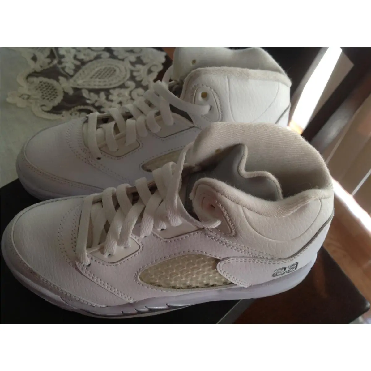 Nike shoes - Air Jordan 5 - Air - White 0