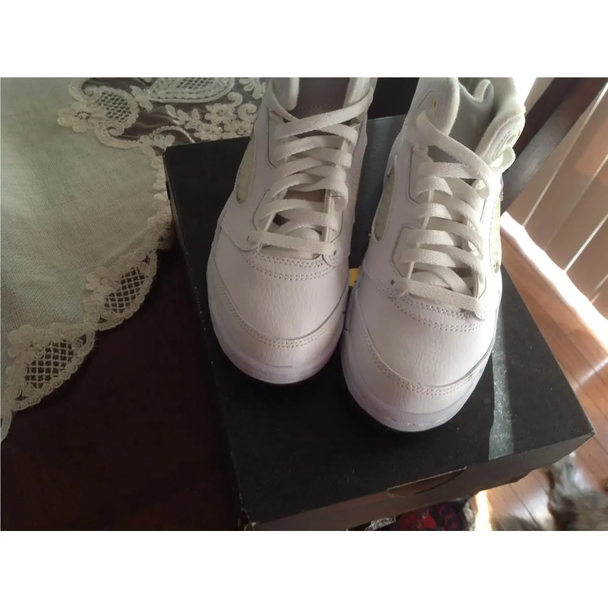 Nike shoes - Air Jordan 5 - Air - White 2