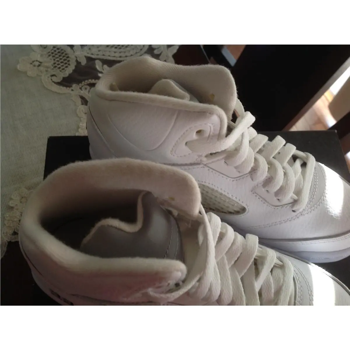 Nike shoes - Air Jordan 5 - Air - White 6