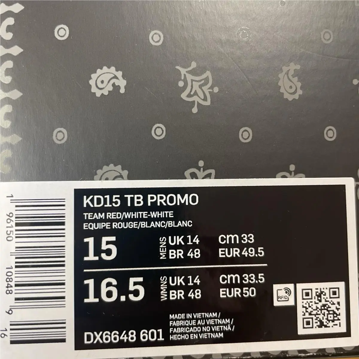 Nike shoes - Nike KD 15 - DX6648-601 - Red (UPC: 196150108489) 5