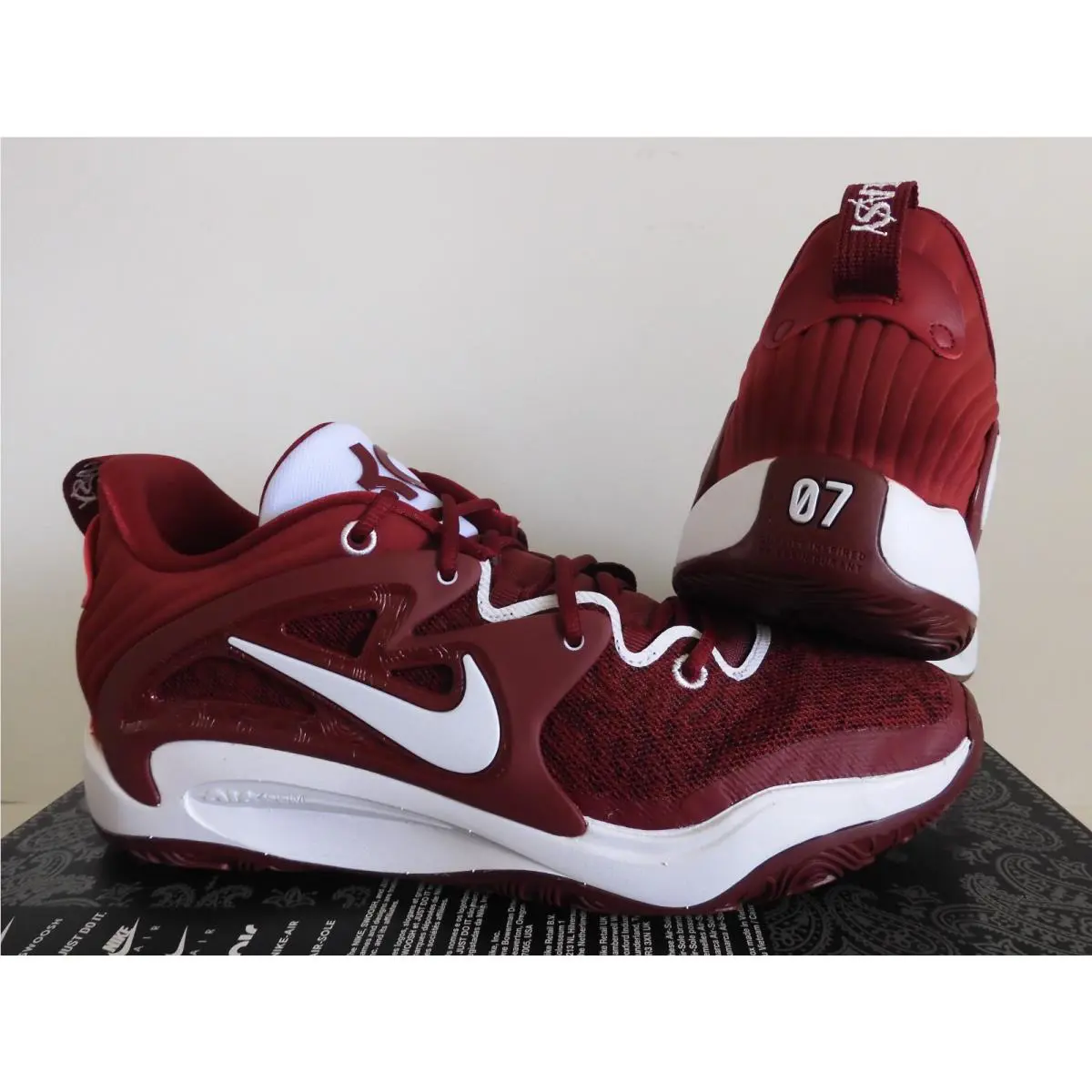 Nike shoes - Nike KD 15 - DX6648-601 - Red (UPC: 196150108427) 0