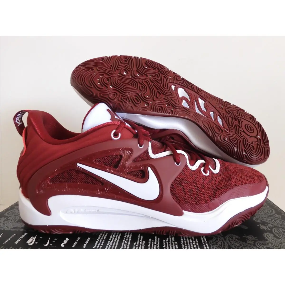 Nike KD15 KD 15 TB Promo Kevin Durant Team Red-white SZ 12 Rare DX6648-601