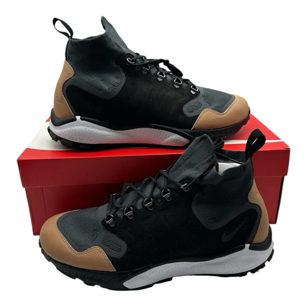 Nike Air Zoom Talaria Mid FK Prm Shoes Mens 8.5 Anthracite/black Tan 875784-001