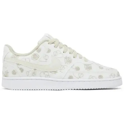 Nike Court Vision Low `valentine`s Day` White/beige DJ9297-100 Women`s Size 9 - Beige