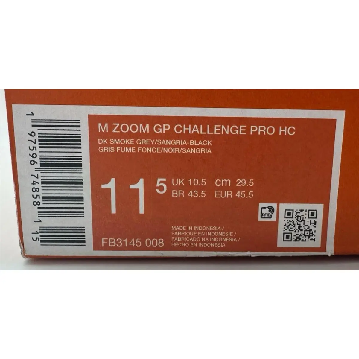 Nike shoes - Nike Zoom GP Challenge Pro - FB3145-008 - Red (UPC: 197596748581) 9