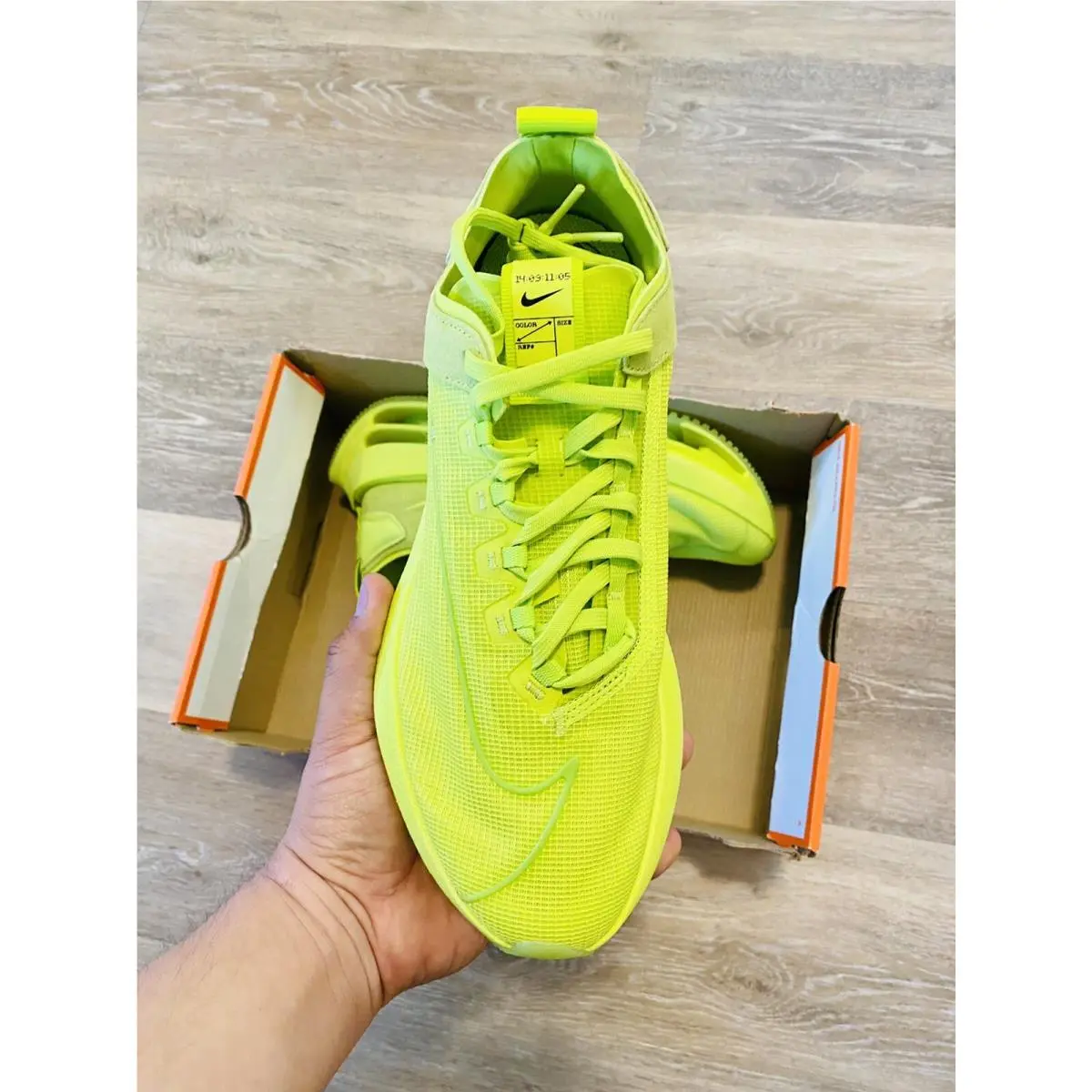 Nike shoes - Nike Zoom Double Stacked - Zoom Double Stacked - CV8474-300 - Cyber Nyon-Green 4