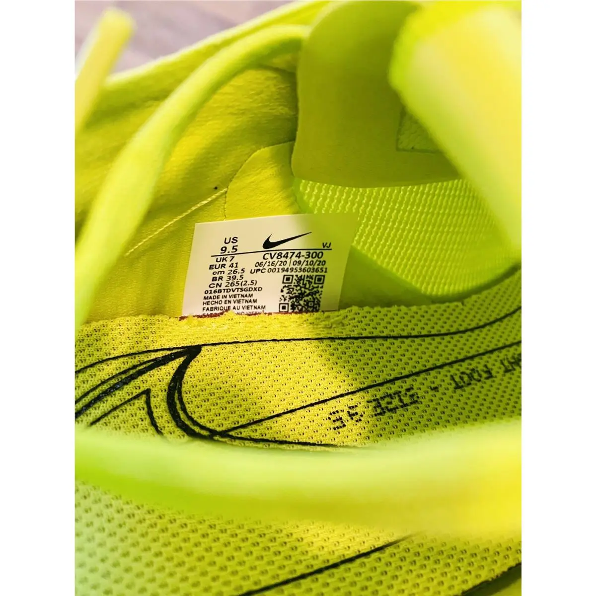 Nike shoes - Nike Zoom Double Stacked - Zoom Double Stacked - CV8474-300 - Cyber Nyon-Green 10