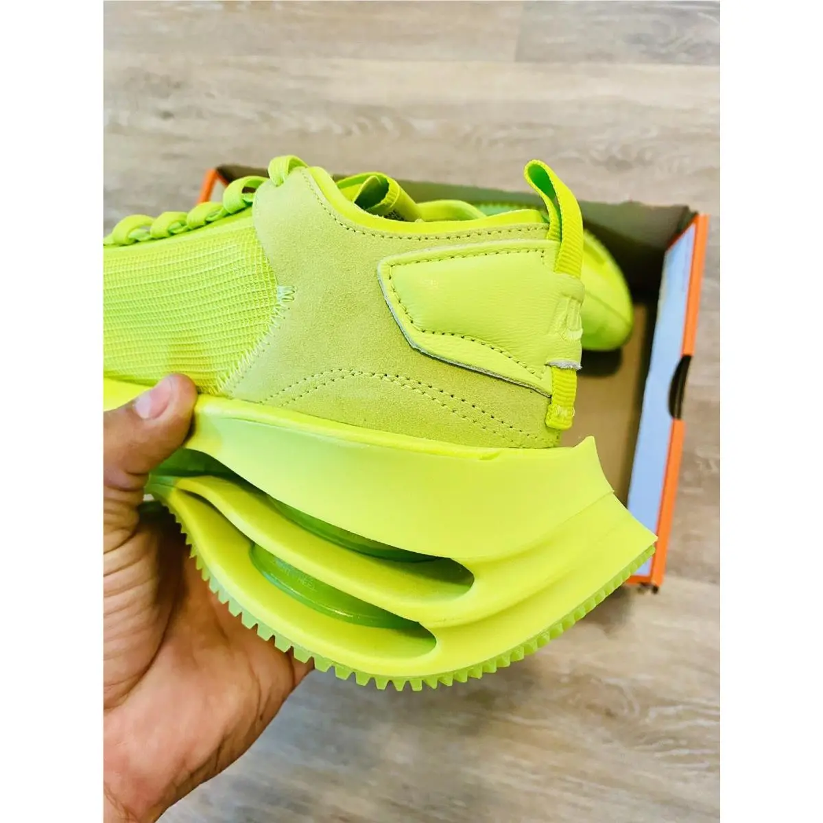 Nike shoes - Nike Zoom Double Stacked - Zoom Double Stacked - CV8474-300 - Cyber Nyon-Green 1