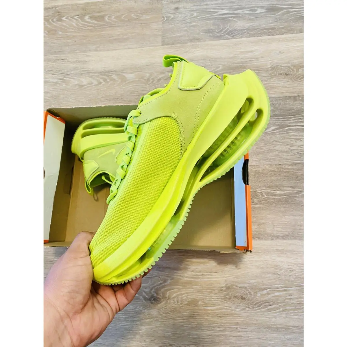 Nike shoes - Nike Zoom Double Stacked - Zoom Double Stacked - CV8474-300 - Cyber Nyon-Green 3