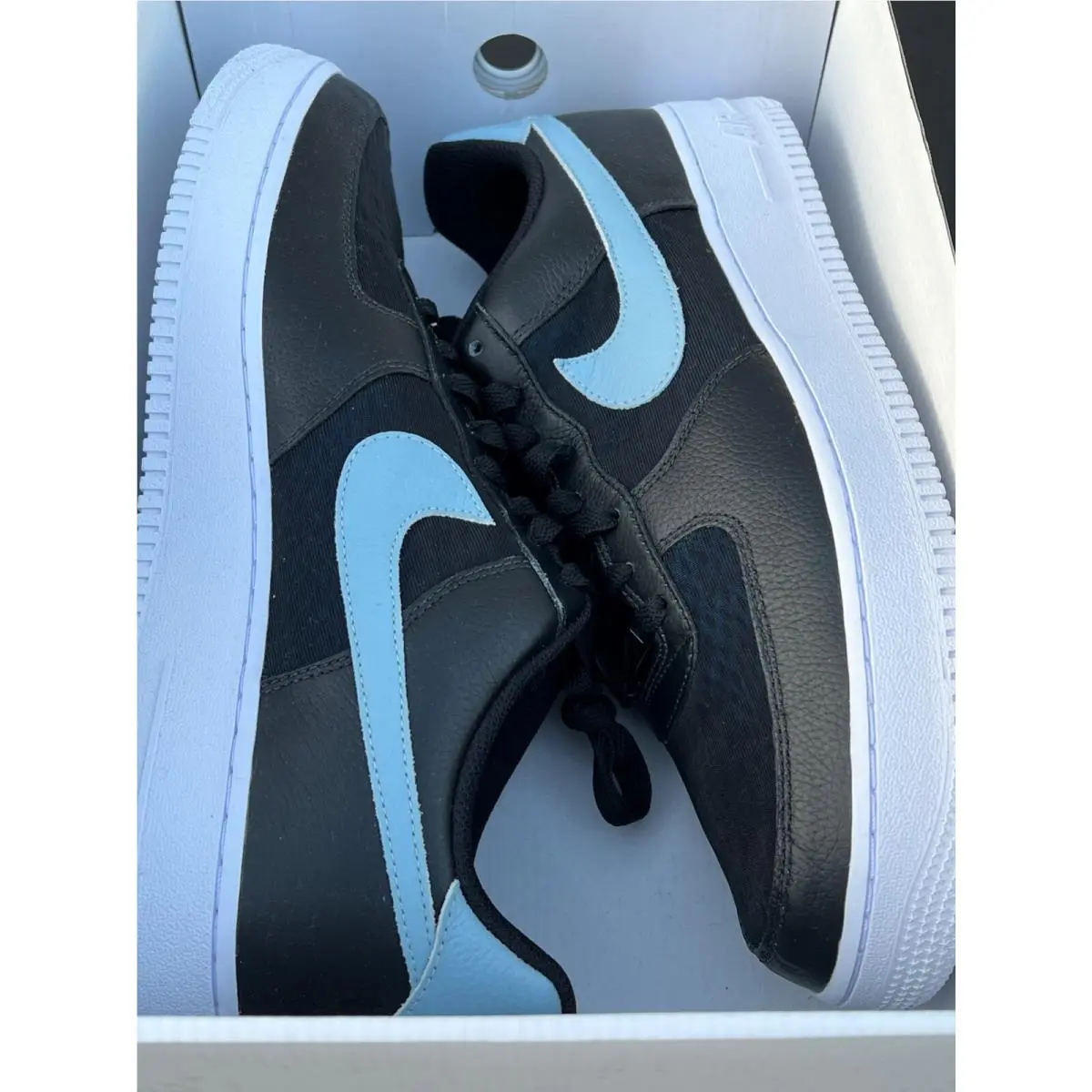 Nike shoes - Nike Air Force 1 - Air Force - DQ8916-991 - Black, Blue, White (UPC: 195867654760) 2