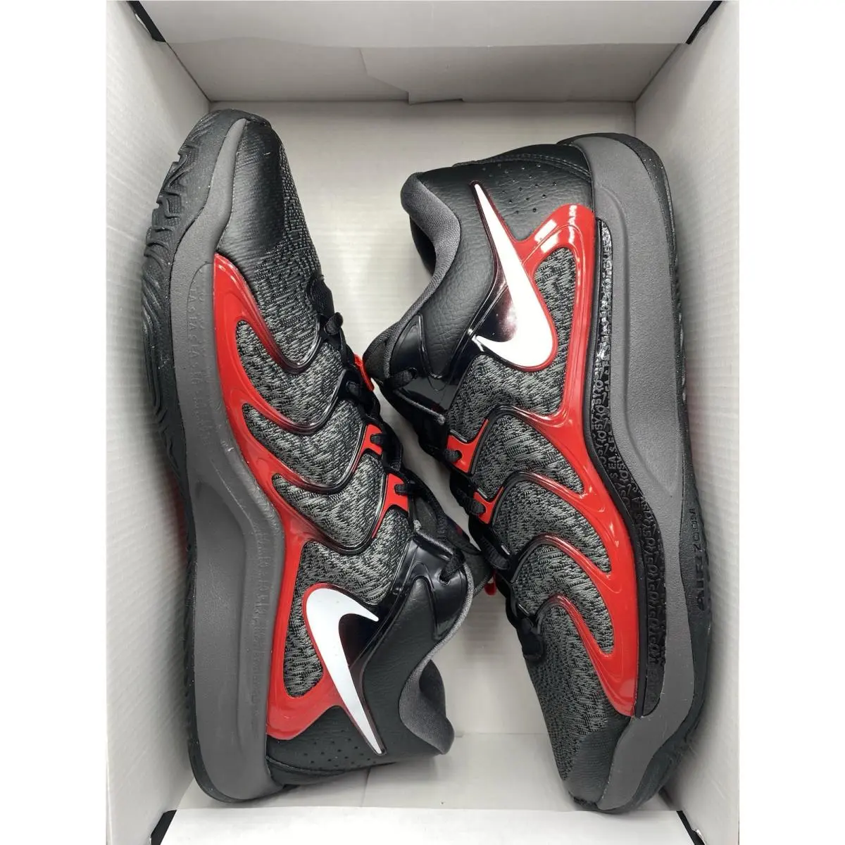 Nike shoes - Nike KD 17 - FJ9487 001 - Black/White-Iron Grey (UPC: 197595818575) 5