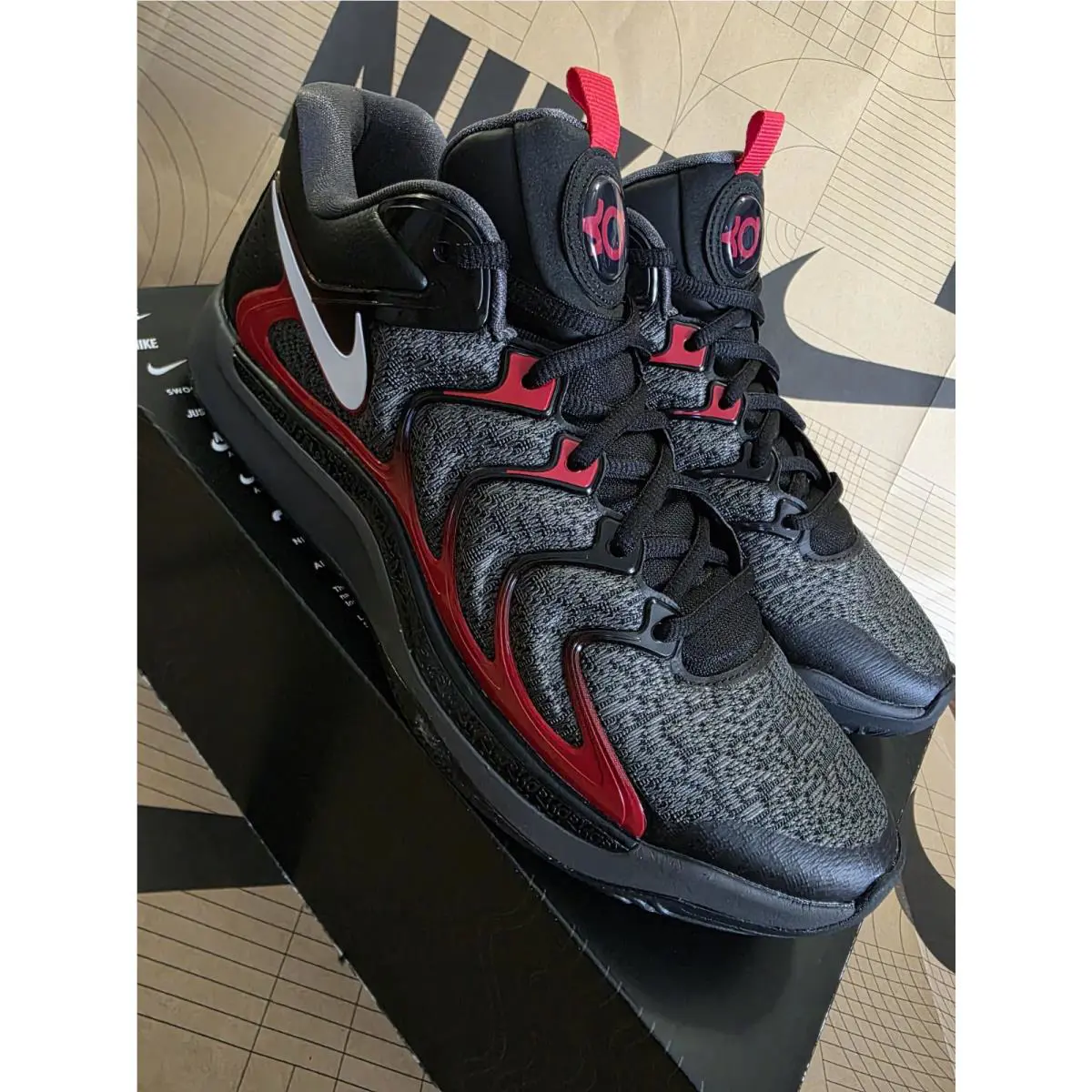 Nike shoes - Nike KD 17 - FJ9487-001 - Black 0