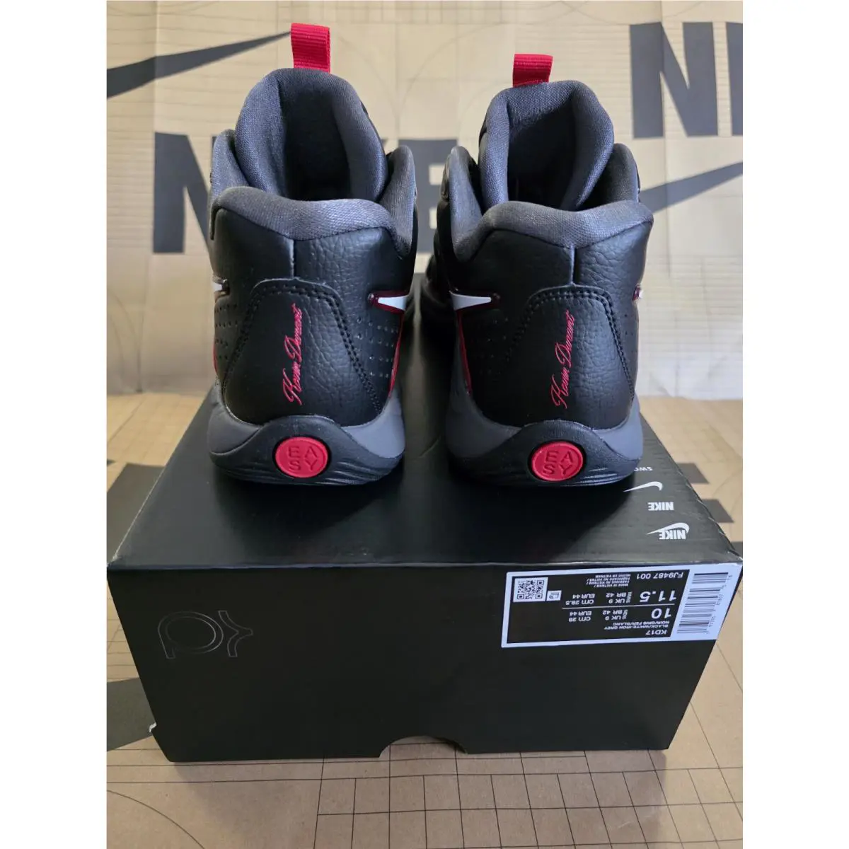 Nike shoes - Nike KD 17 - FJ9487-001 - Black 3